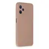 Realme C35 Kılıf Nano İçi Kadife  - Pudra