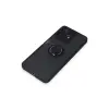 Realme C53 Kılıf Montreal Yüzüklü  Kapak - Siyah