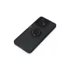 Realme C53 Kılıf Montreal Yüzüklü  Kapak - Siyah