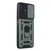 Realme C53 Kılıf Pars Lens Yüzüklü  - Yeşil