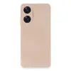 Realme C55 Kılıf Nano İçi Kadife  - Pudra