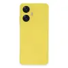 Realme C55 Kılıf Nano İçi Kadife  - Sarı