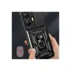 Realme C55 Kılıf Pars Lens Yüzüklü  - Kırmızı