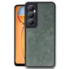 Realme C65 Kılıf Aras Deri Kapak - Koyu Yeşil