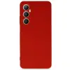 Realme C65 Kılıf First Silikon - Kırmızı