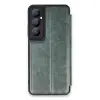 Realme C65 Kılıf Flip Cover - Koyu Yeşil