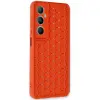 Realme C65 Kılıf Petek Silikon Kapak - Kırmızı