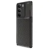 Realme C75 4g Auto Fus Karbon Kapak - Siyah