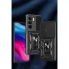 Realme C75 4g Kılıf Pars Lens Yüzüklü  - Siyah