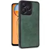 Realme Note 50 4g Kılıf Aras Deri Kapak - Koyu Yeşil