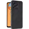 Realme Note 50 4g Kılıf Aras Deri Kapak - Siyah
