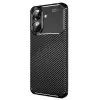 Realme Note 60 Kılıf Auto Focus Karbon Kapak - Siyah