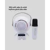 Renkli Işıklı Astronot Mini Bluetooth Speaker ve Karaoke Mikrofon
