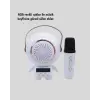 Renkli Işıklı Astronot Mini Bluetooth Speaker ve Karaoke Mikrofon