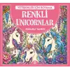 Renkli Unicornlar & Yetişkinler için Boyama