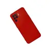 Reno 5 Lite Kılıf Nano İçi Kadife  - Kırmızı