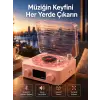 Retro Kristal Netliğinde Ses – Gece Işıklı Retro Bluetooth Hoparlör Yeni Nesil