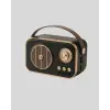 Retro Tarz Kablosuz Radyo – Bluetooth USB ve TF Kart Girişli