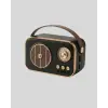 Retro Tarz Kablosuz Radyo – Bluetooth, USB ve TF Kart Girişli