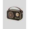 Retro Tarz Kablosuz Radyo – Bluetooth, USB ve TF Kart Girişli