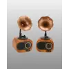 Retro Tasarımlı Mini Bluetooth Hoparlör ve FM Radyo Çoklu Medya Yeni Nesil
