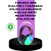 RGB Aydınlatmalı Kablosuz Bluetooth Oyuncu Kulaklığı