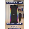 RGB Işıklı Çift Hoparlörlü Taşınabilir Bluetooth Speaker ve Mikrofon Yeni Nesil