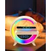 RGB Işıklı Kablosuz Hoparlör Bluetooth USB FM TF Kart Destekli