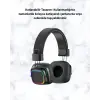 RGB Işıklı Katlanabilir Bluetooth 5.3 Kulak Üstü Kulaklık