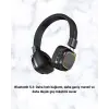 RGB Işıklı Katlanabilir Bluetooth 5.3 Kulak Üstü Kulaklık