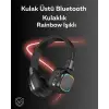 RGB Işıklı Katlanabilir Bluetooth 5.3 Kulak Üstü Kulaklık