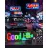 RGB Kayan Yazı LED Panel Telefon Kontrollü Animasyonlu Akıllı Ekran
