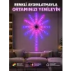 RGB LED Dekoratif Duvar Lambası İç Mekân Telefon Kontrollü Ortam Aydınlatması