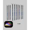 RGB LED Dış Ve İç Mekan Süsleme Işığı 10 Çubuklu Şerit