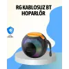 RGB Led Işıklı Güçlü Baslı Kablosuz Hoparlör