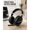 RGB SİYAH KULAKLIK MAX-17