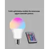 RGB Uzaktan Kumandalı LED Ampul 16 Renk A Kalite 2025 Model Orijinal