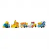 Robocar Poli Mini İnşaat Araçları 5li Set