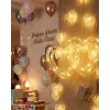 Romantik Kalp LED Işık Neon Görünümlü Dekoratif Oda Lambası