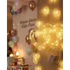 Romantik Kalp LED Işık Neon Görünümlü Dekoratif Oda Lambası