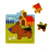 S00002907 PUZZLE ANIMALS 9 PCS 3 AST