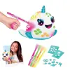 S00045573 SUN CNL HOBİ SET AIRBRUSH PELUŞ FOOD TASTIC SQUISHY