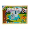 S01002909 WOODEN PUZZLE VEHICLES ANMALS 5 PCS 2 AST