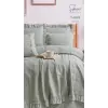 Şaheser Home Collection Yatak Örtüsü Çift Kişilik Cassie Mint