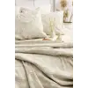Şaheser Home Collection Yatak Örtüsü Çift Kişilik İt Bej