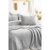Şaheser Home Collection Yatak Örtüsü Çift Kişilik Julia A.Gri