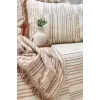 Şaheser Home Collection Yatak Örtüsü Çift Kişilik Müslin Lia Kiremit