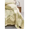 Şaheser Home Collection Yatak Örtüsü Seti Çift Kişilik Forest Sarı