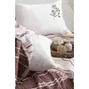 Şaheser Home Collection Yatak Örtüsü Seti Sera Bordo