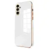 Samsung Galaxy A15 4g Kılıf Volet Silikon - Beyaz